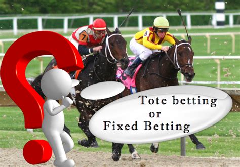 fixed odds betting definition